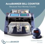 ¡Oferta! Accubanker AB1100 Plus Contadora Comercial Billetes AB1100 - Imagen 6
