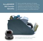 ¡Oferta! Accubanker AB1100 Plus Contadora Comercial Billetes AB1100 - Imagen 4