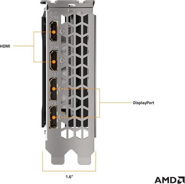 ¡Oferta! GIGABYTE AMD RADEON RX 6600 EAGLE 8GB GV-R66EAGLE-8GD - Imagen 5