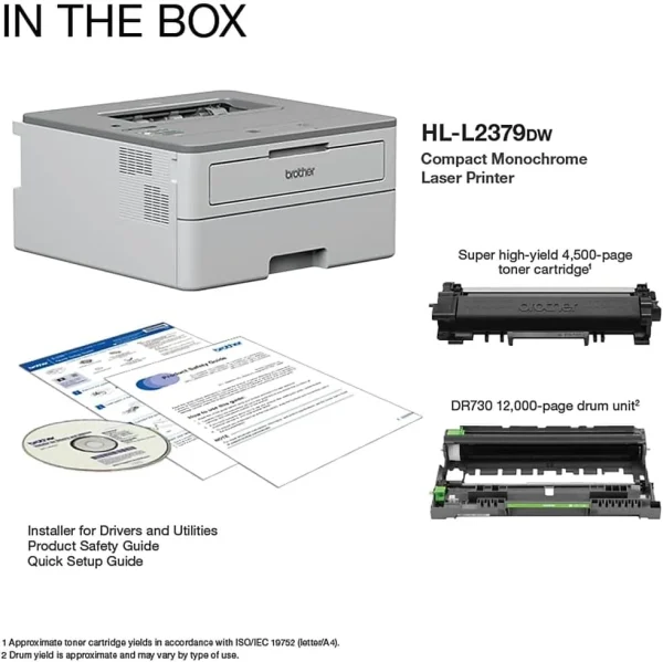 ¡Oferta! BROTHER LASER MONOCROMATICA HL-L2379DW - Imagen 3