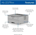 ¡Oferta! BROTHER LASER MONOCROMATICA HL-L2379DW - Imagen 4