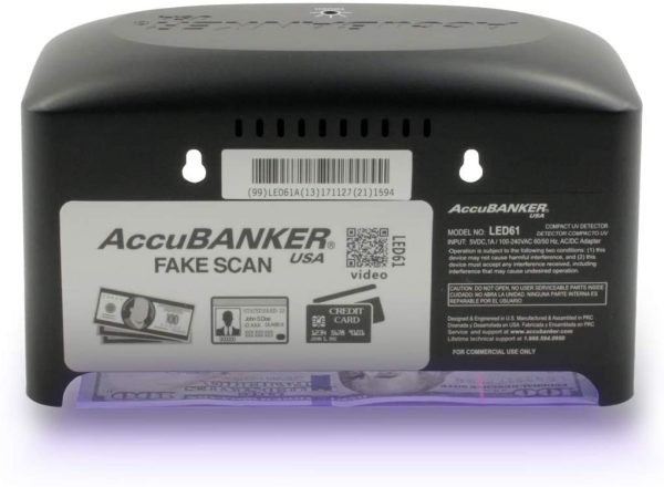 AccuBANKER led61 compacto detector de UV LED61 - Imagen 2