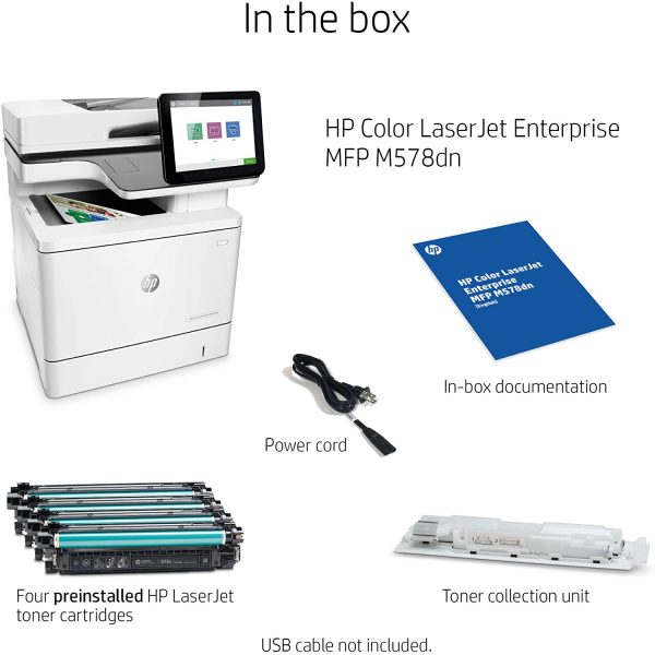 HP Color Laserjet Enterprise M578dn dúplex 7ZU85A - Imagen 3
