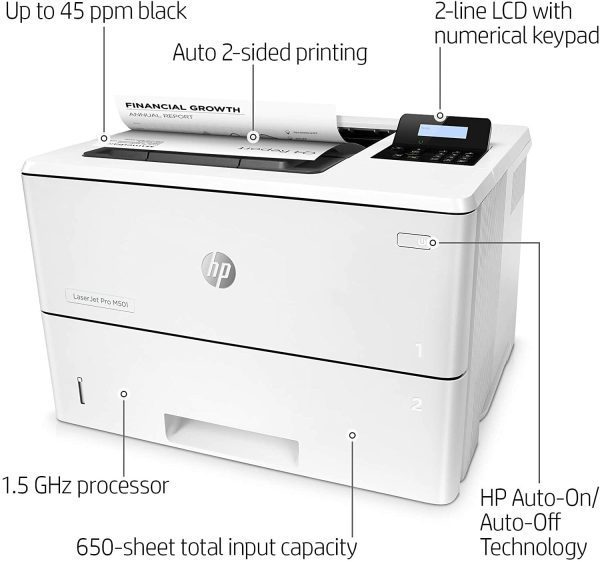 HP LaserJet Pro M501dn J8H61A#BGJ - Imagen 4