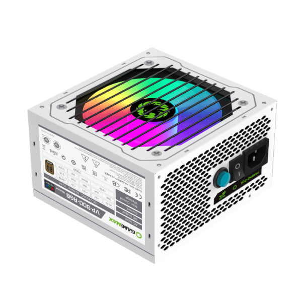 FUENTE PODER GAMEMAX 800W GAMING VP-800 RGB VP-800 RGB M - Imagen 7