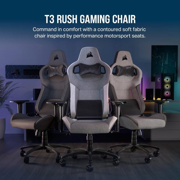 ¡Oferta! CORSAIR SILLA GAMING T3 RUSH CF-9010056-WW-DS - Imagen 2