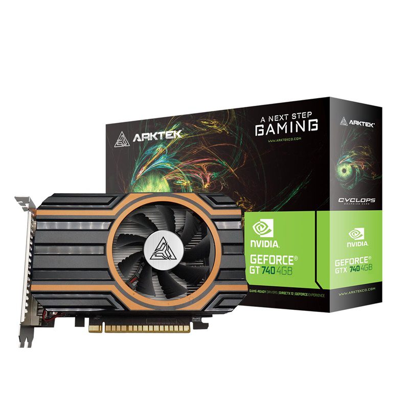 AKN740D5S4GH1-1-1.jpg ARKTEK NVIDIA GT740 4GB DDR5 AKN740D5S4GH1 - Imagen 1