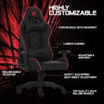 SILLA ARGOM GAMING COMBAT ERGO FX1 ARG-CH-9010BK - Imagen 3
