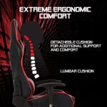 SILLA ARGOM GAMING COMBAT ERGO FX1 ARG-CH-9010BK - Imagen 7