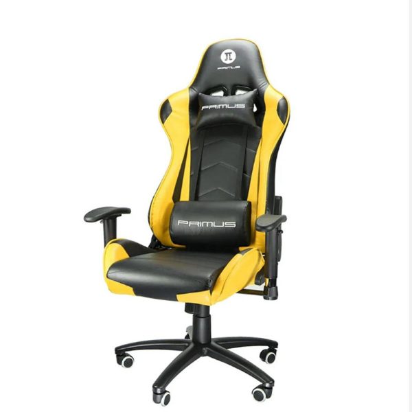 PRIMUS SILLA GAMING THRONOS 100T AMARILLA PCH-102YL - Imagen 2