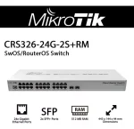 MIKROTIK Cloud Router Switch  CRS326-24G-2S+RM