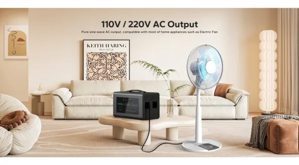 ESTACION PODER  MARSRIVA 600W 25.6V 25600 mAh DC/AC MP6PRO - Imagen 6