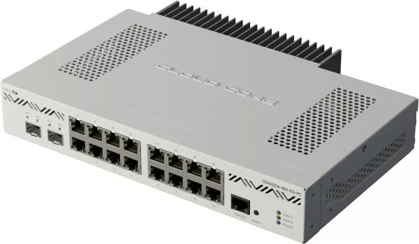 Mikrotik Router Ethernet 16 puertos 2 sfp CCR2004-16G-2S+PC - Imagen 2