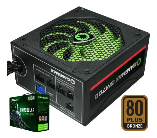 FUENTE DE PODER GAMEMAX 800W GAMING 80+GOLD GX800 - Imagen 10