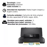 ¡Oferta! HP Officejet Pro 200 WiFi Color Portatil  CZ993A - Imagen 8
