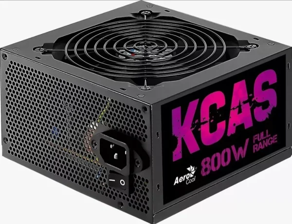 FUENTE PODER AEROCOOL 800W GAMING ATX 80+BRONZE KCAS-800 - Imagen 3