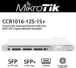 ¡Oferta! MIKROTIK Cloud Core Router 12 Puertos SPF 1G SFP CCR1016-12S-1S+
