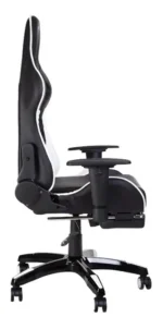 Nibio Silla Gaming Destroyer Cuero Sintetico Negro GC008SWHT - Imagen 4