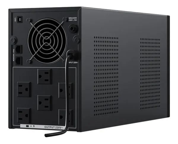 ¡Oferta! MARSRIVA UPS ONLINE TORRE INTELIGENTE 3000 VA MR-UF3000 - Imagen 3