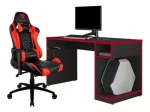 AEROCOOL SILLA GAMING TTHUNDERX3 TEGC12 TGC12-BLACK ORANGE - Imagen 2