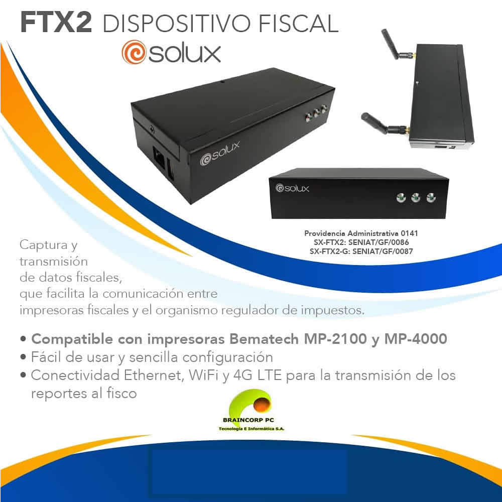 FTX2.jpg Solux Dispositivo externo captura y transmisión de datos FTX2 - Imagen 1