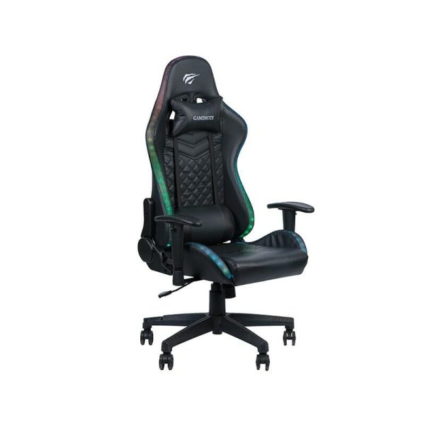 HAVIT Silla Gamer NEGRO + VERDE GC927 - Imagen 2