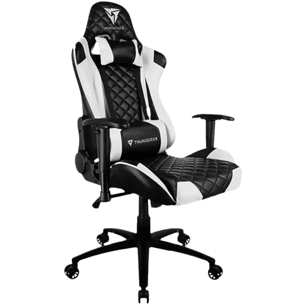 ¡Oferta! AEROCOOL SILLA GAMING TTHUNDERX3 TEGC12 TGC12-BLACK WHITE - Imagen 2