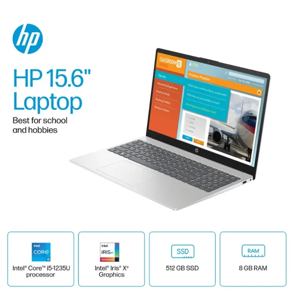 ¡Oferta! HP PORTATIL 15-FD0005 I5-1235U 8GB 512GB  A9PE6UA#ABA - Imagen 2