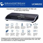 Grandstream UCM6202 IP Pbx 500 Usuarios UCM6202 - Imagen 3