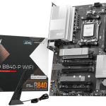 MSI PRO PRO B840-P WIFI SOCKET AM5 4xDDR5-8000 911-7E57-001