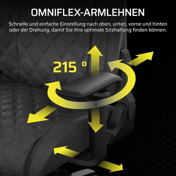 ¡Oferta! CORSAIR SILLA GAMING  TC500 LUXE CF-9010066-WW-DS - Imagen 4