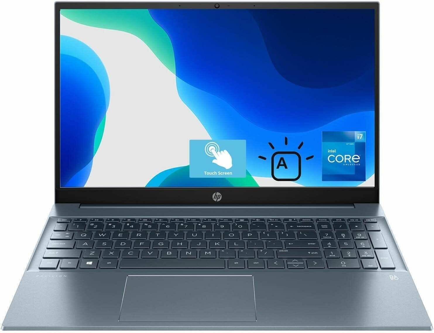 s-l1600-1-2.jpg HP PAVILION 15-EG2073CL 15.6" TOUCHSCREEN I7-1255U 16GB 512GB 644Y9UA#ABA - Imagen 1