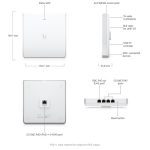 Ubiquiti U6 Enterprise In-Wall Wireless Tri-Band Wi-Fi 6E U6-ENTERPRISE-IW-US - Imagen 8