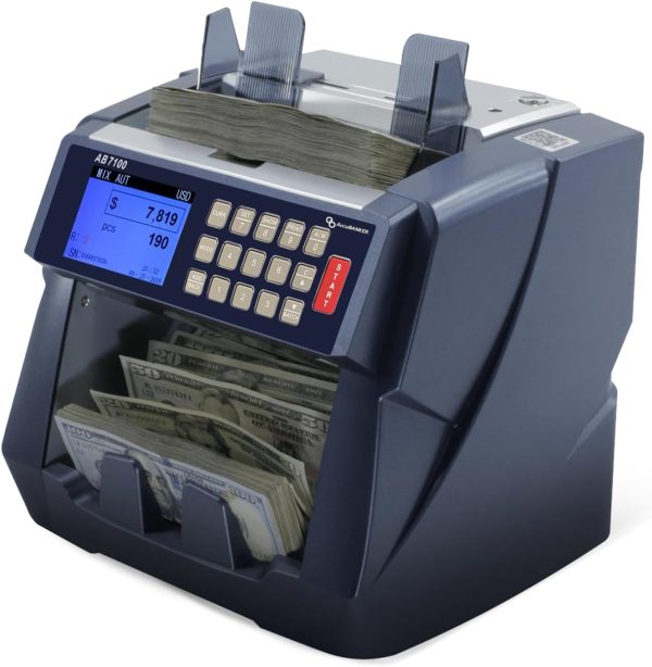 ¡Oferta! AccuBANKER AB7100 CONTADORA BILLETES AB7100 - Imagen 2