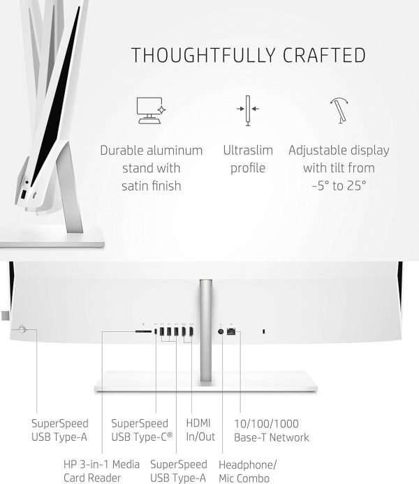 HP PAVILION 27-CA2000  I7 13700T 1.4GHZ 16GB DDR4 1TB SSD 27FHD 6L7D9AV#CTO04 - Imagen 4