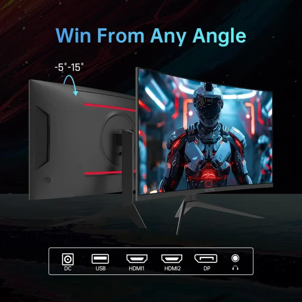 MONITOR KTC 32" GAMING CURVO FHD E-LED 165Hz  32SG851 - Imagen 2