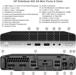 HP DT ELITEDESK 800 G5 I5-9500 16GB 256GB M.2 WIN10 9LL18EC - Imagen 2