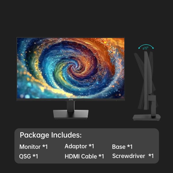 MONITOR KTC 24" GAMING FHD E-LED 1920 x 1080 100Hz 24DY750 - Imagen 3