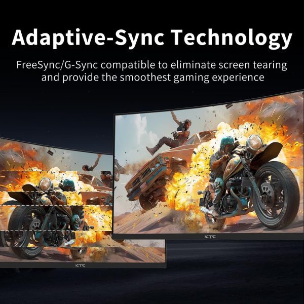 MONITOR KTC 24" GAMING CURVO FHD E-LED 165Hz 24SG850 - Imagen 3