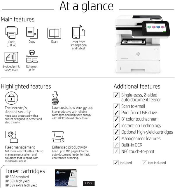 HP LaserJet Enterprise MFP M528dn 43ppm Dúplex 1PV64A - Imagen 5