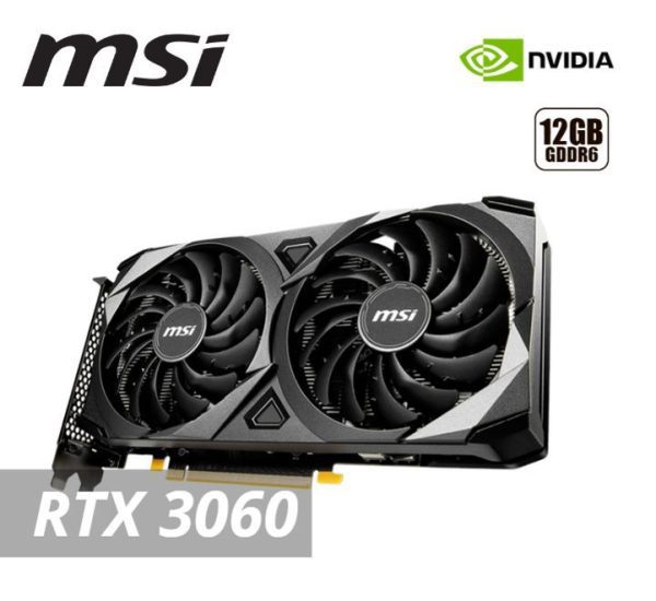 MSI GEFORCE RTX 3060 VENTUS 2X 12GB 912-V397-664 - Imagen 5