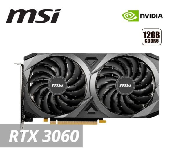 MSI GEFORCE RTX 3060 VENTUS 2X 12GB 912-V397-664 - Imagen 4