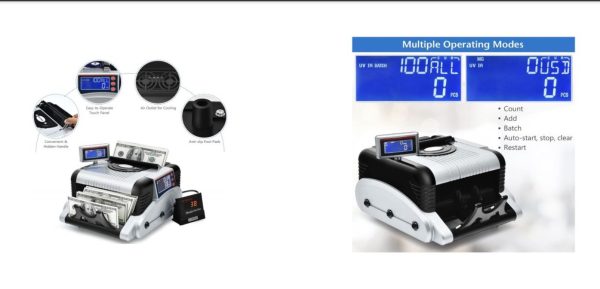 ADVANCED BC218UBM CONTADOR VERIFICADOR BILLETES BC218UBM - Imagen 5