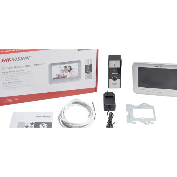 Hikvision KIT DE VIDEO PORTERO ANALÓGICO DS-KIS203T - Imagen 3
