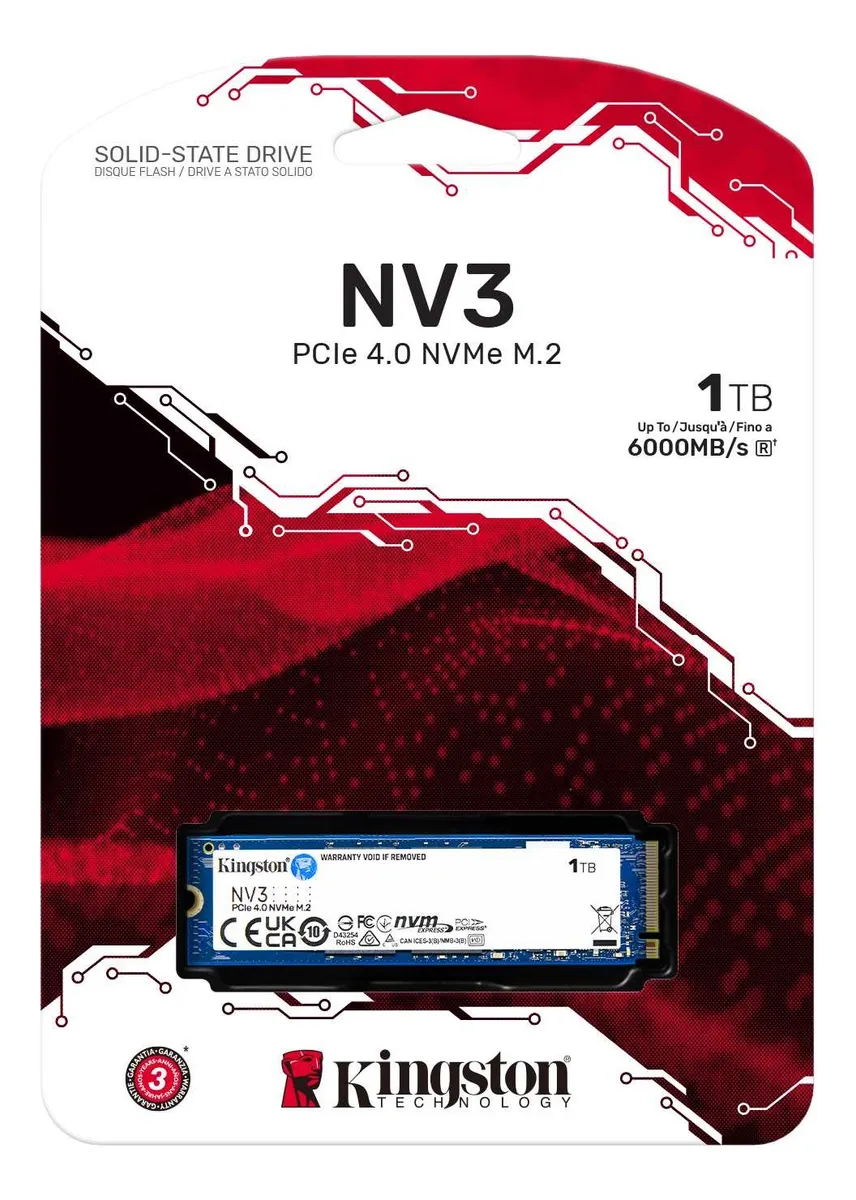 D_NQ_NP_2X_678466-MLV83795959357_042025-F.webp ¡Oferta! KINGSTON 1TB M.2 2280 PCIe NV3 SSD SNV3S/1000G - Imagen 1