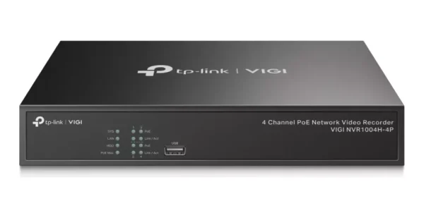 ¡Oferta! TP-LINK NVR1004H-4P Recorder VIGI NVR POE 4 CANALES NVR1004H-4P - Imagen 2