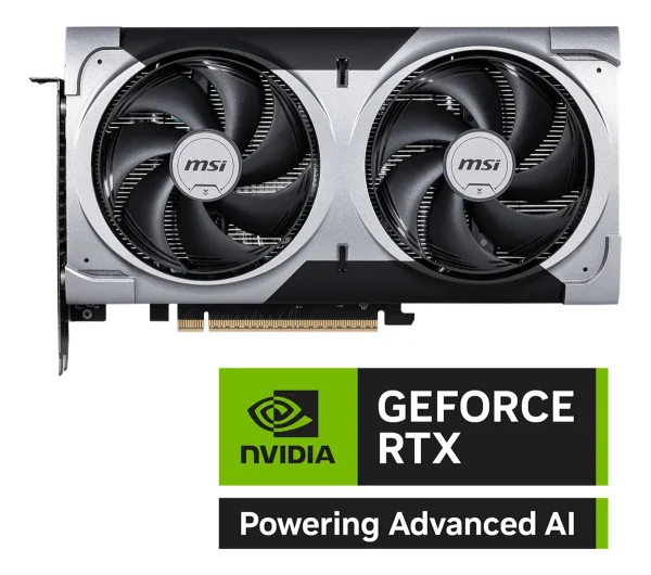 MSI GEFORCE RTX 5060TI VENTUS 2X OC PLUS 16GB 912-V535-027 - Imagen 2