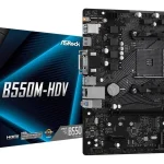 ASROCK B550M HDV AM4 B550 2xDDR4 4733MHZ B550M HDV
