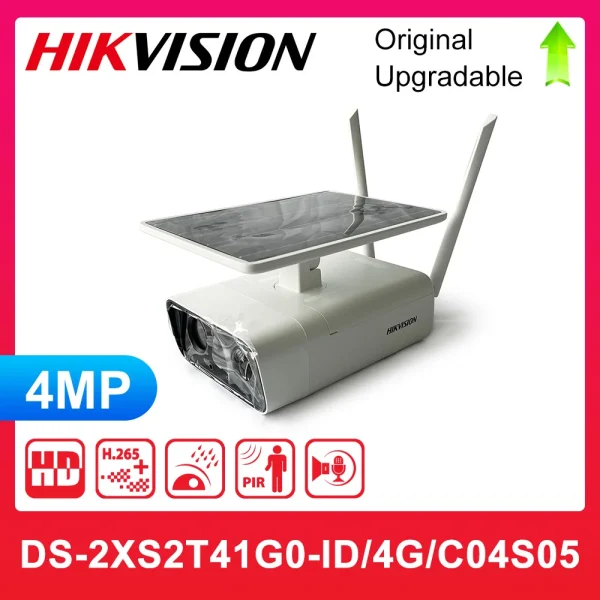 Hikvision CAMARA BULLET C/PANEL SOLAR DS-2XS2T41G0-ID/4G/C04S05 4MM - Imagen 3