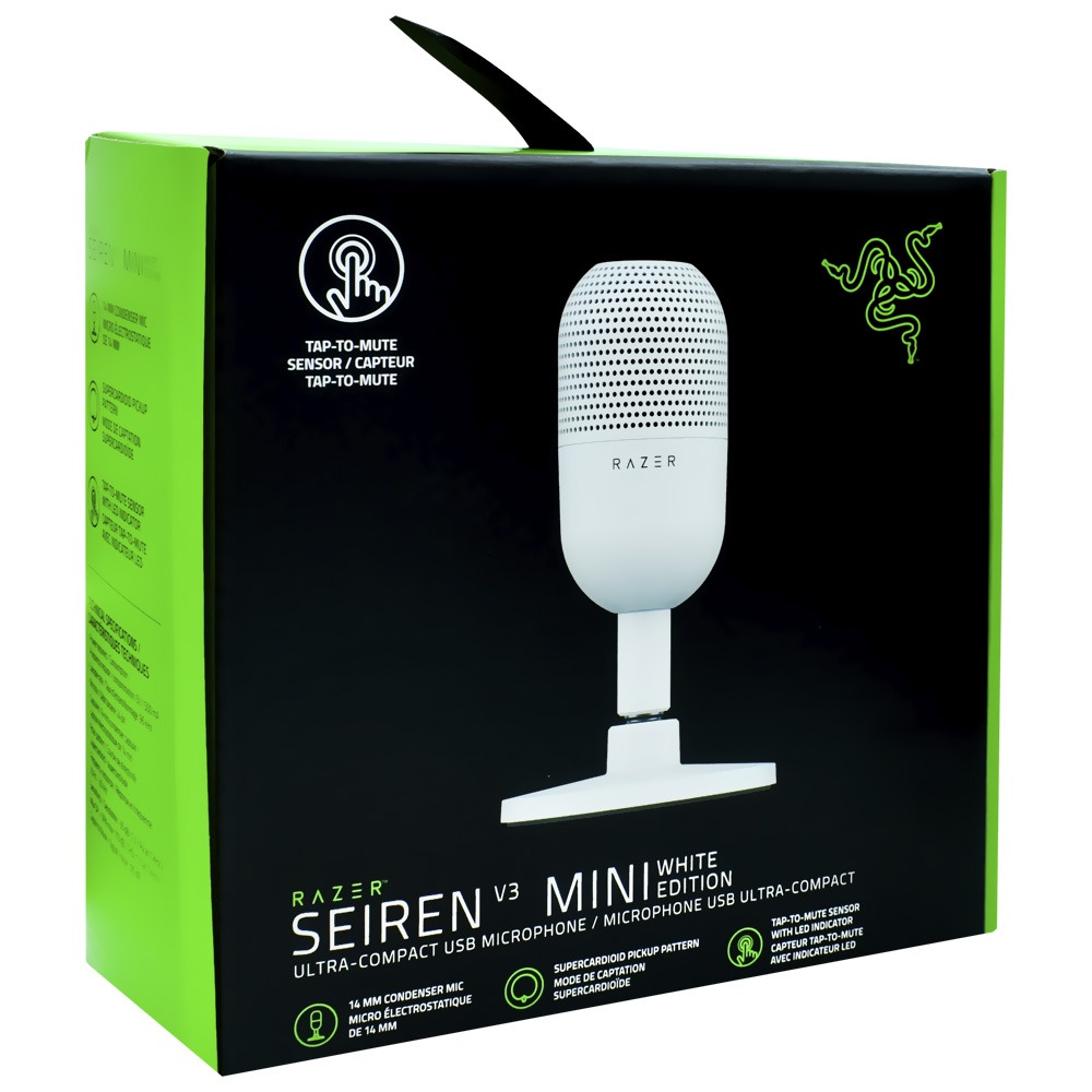 MICROFONE-RAZER-SEIREN-V3-MINI-WHITE-EDITION-RZ19-05050300-R3U1-BRANCO-3.jpg MICROFONO RAZER MINI SEIREN V3 QUARTZ EDITION USB RZ19-05050300-R3U1 - Imagen 1
